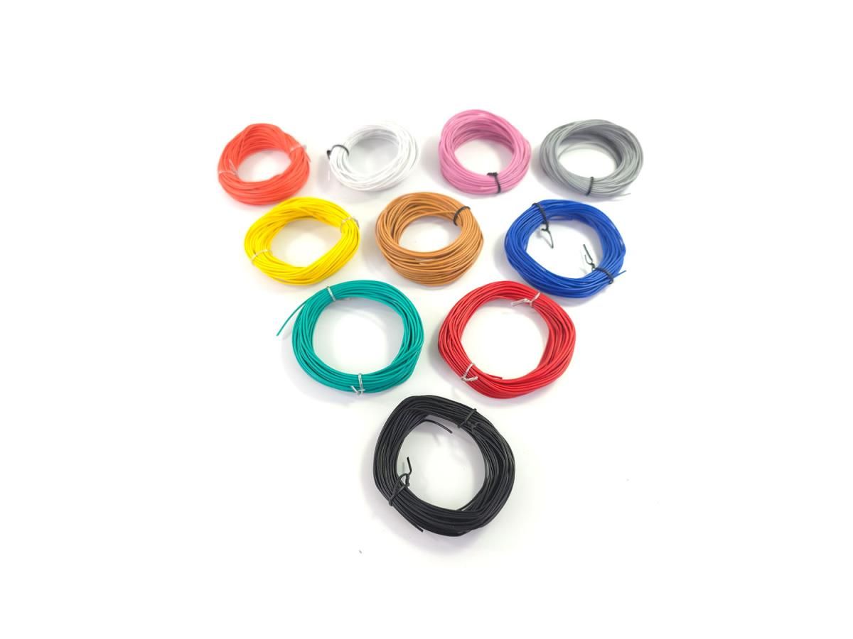 BPGM11MIX Wire 10 x 10m (7 x 0.2mm) Assortment