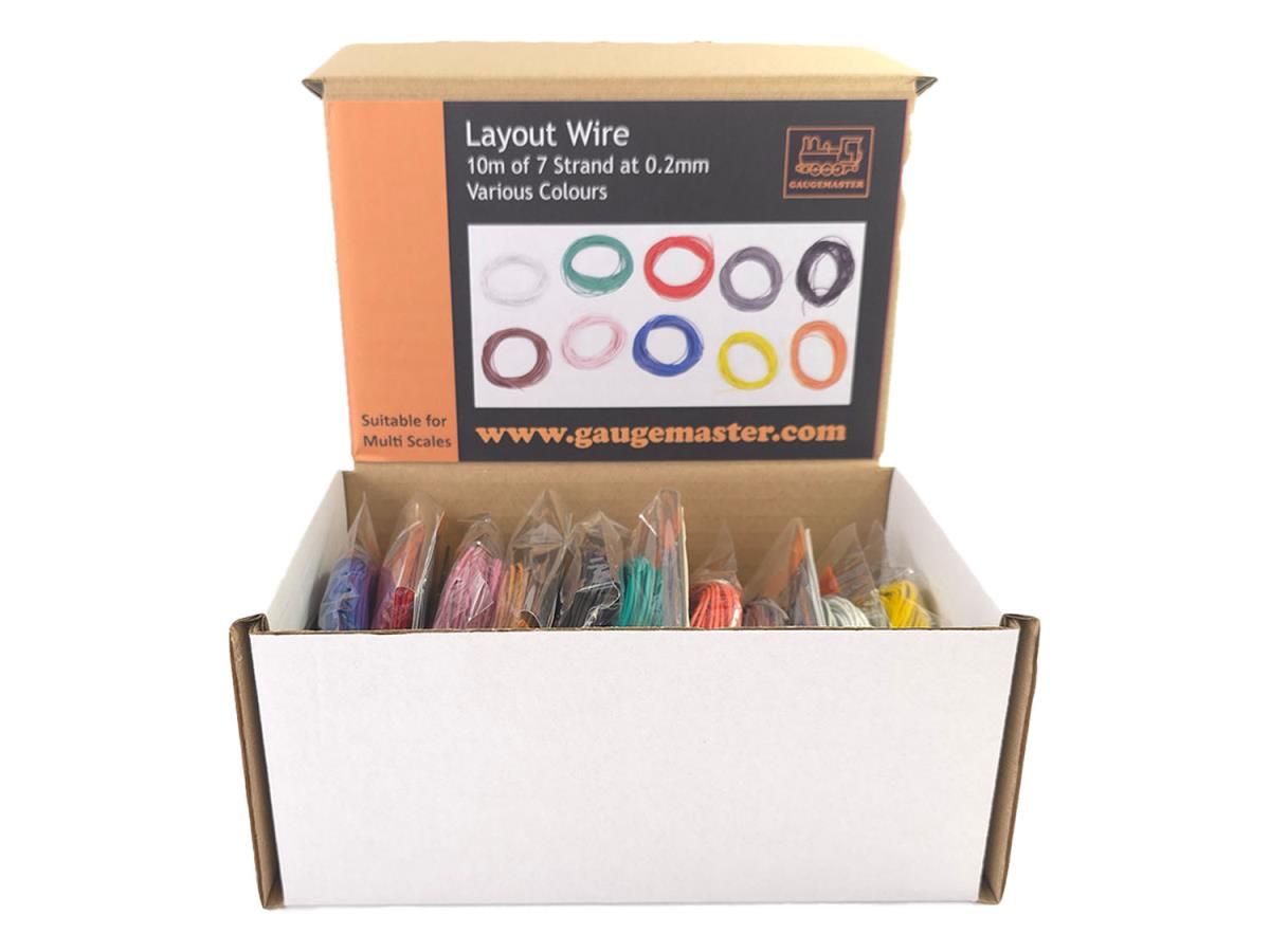 BPGM11MIX Wire 10 x 10m (7 x 0.2mm) Assortment