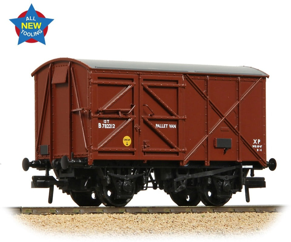 BR 12T Palvan 'Pallet Van' BR Bauxite (Late) No. B782212