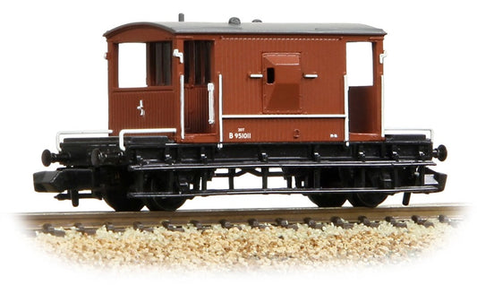 BR 20T Brake Van BR Bauxite (Early) No. B951011