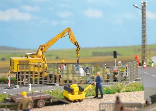 BUS1024 HO Construction Safety Fence
