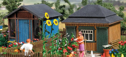BUS1617 Set of Garden Gazebos with gardening accessories