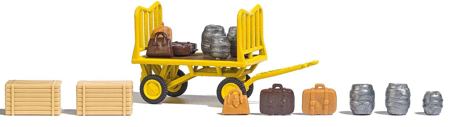 BUS1646 Mail cart with accessories
