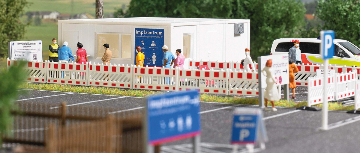 BUS1987 Vaccination centre
