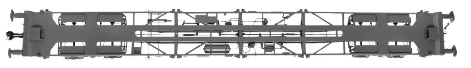 7F-042-050 KFA 93318 Refurbished Blue Sides On Body Black VNH-1 Bogies
