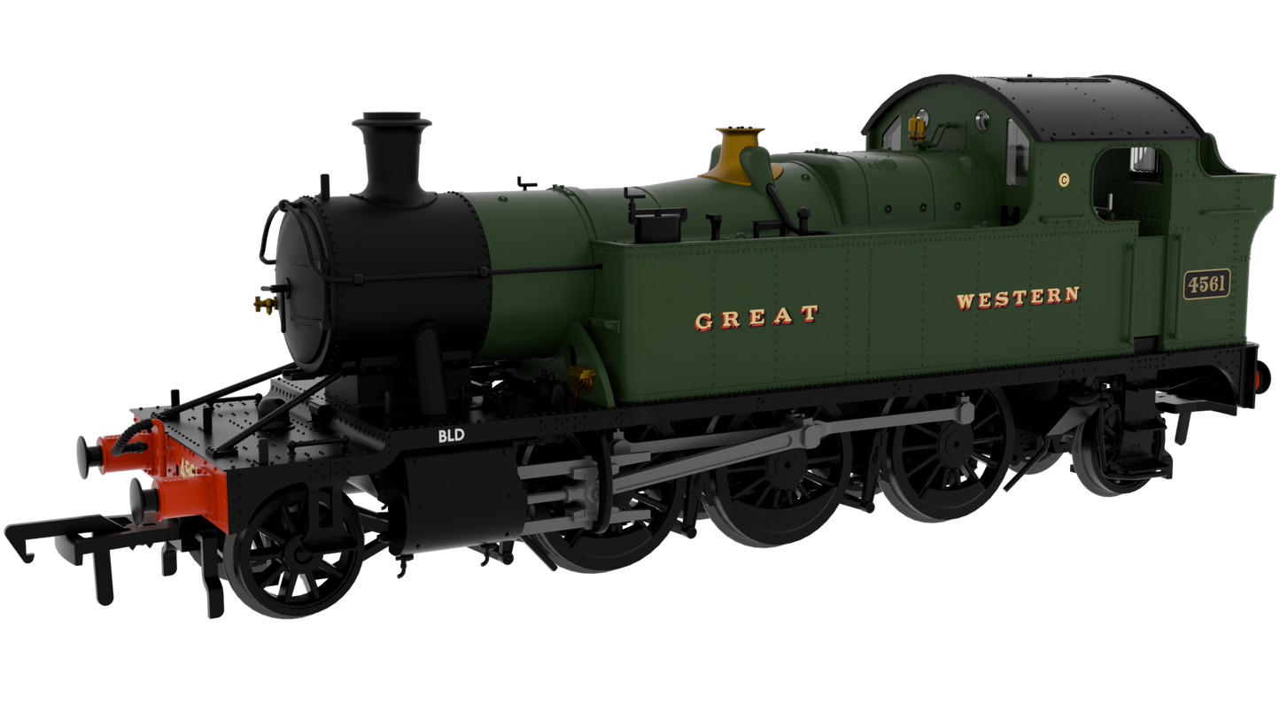 951612 GWR 45xx No.4561 Great Western Green (Preserved 1990s Condition) Steam Locomotive - DCC Sound