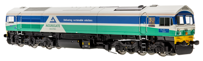 Class 59 Aggregate Industries 59002 Alan J Day Diesel Locomotive - DCC Sound