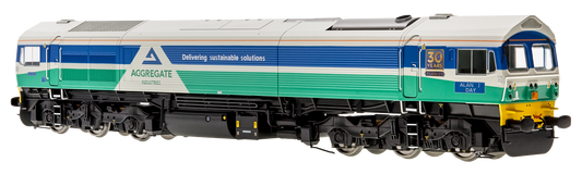Class 59 Aggregate Industries 59002 Alan J Day Diesel Locomotive - DCC Sound & Smoke Fitted