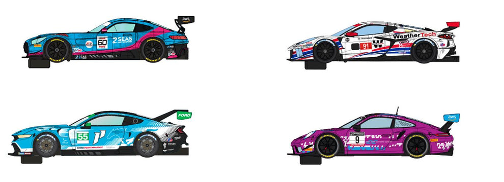 Scalextric C1462M Scalextric Pro World GT Race Set – Rails