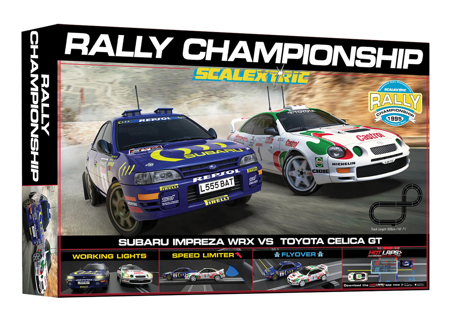 C1463M Scalextric Rally Championship - Hot Laps