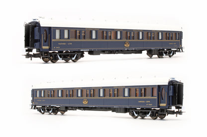 Pre-Owned HR4321 Set Of 2 Venice Simplon Orient Express Coaches