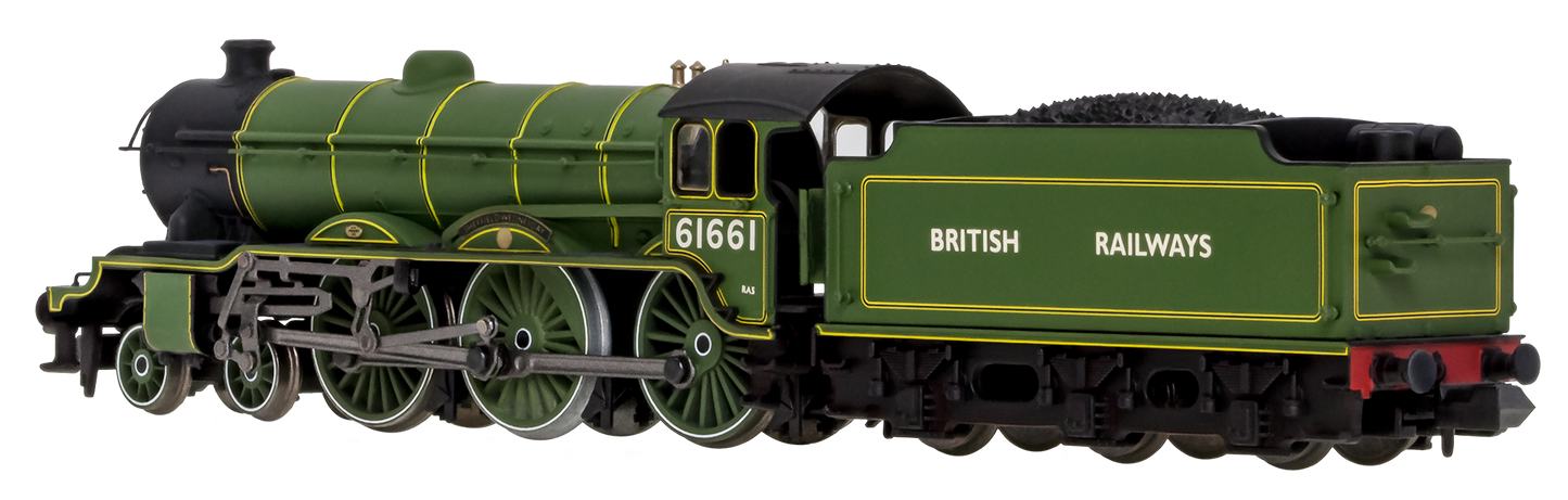 B17 'Sheffield Wednesday' 61661 British Railways Apple Green - DCC Fitted