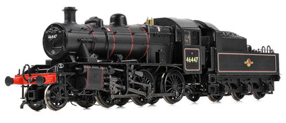 32-829B LMS Ivatt 2MT 46447 BR Lined Black (Late Crest) Steam Locomotive