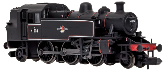 Ivatt 2-6-2T 41204 BR Late Crest Lined Black