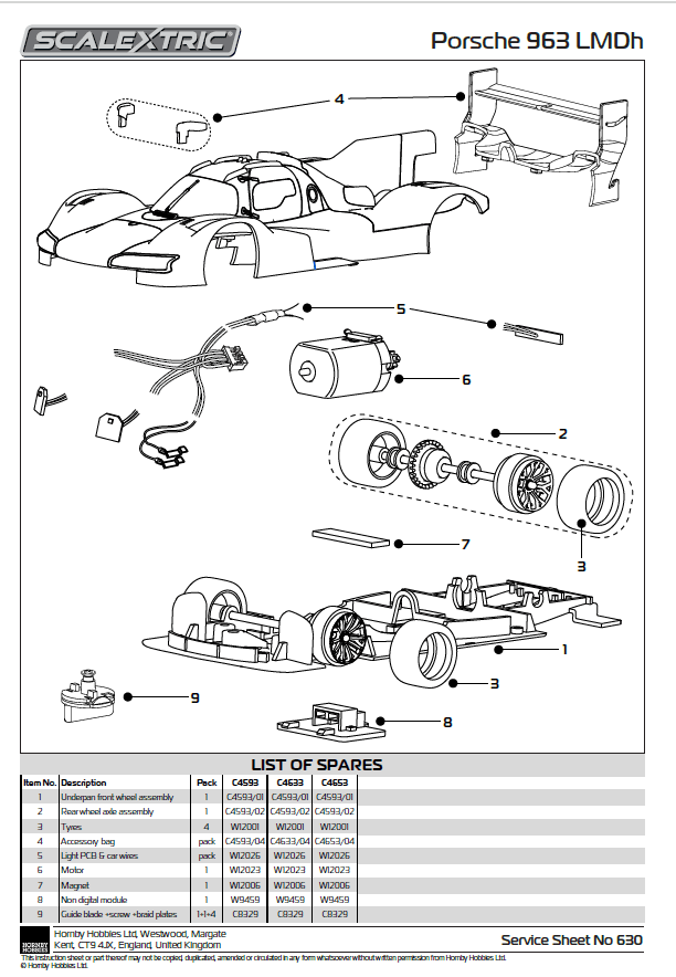 Porsche 963 24hrs LeMans 2024 - 4th Pace