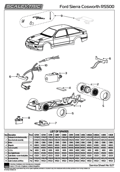 Ford Sierra RS500 - YTCC Dan Brown 2024