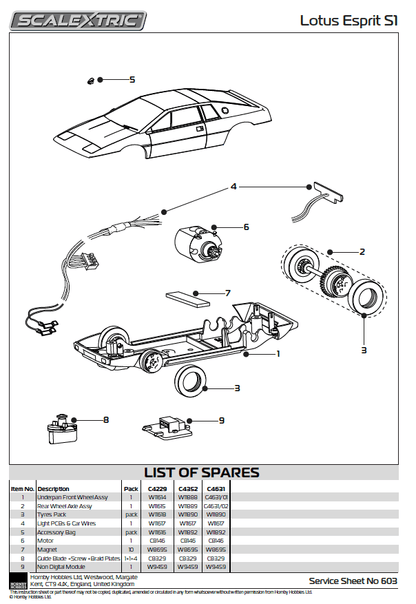 James Bond Lotus Esprit Turbo White - For Your Eyes Only