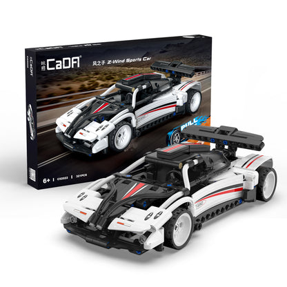C52022W 1:18 Z-Wind Pull-Back Sports Car - 321 pcs