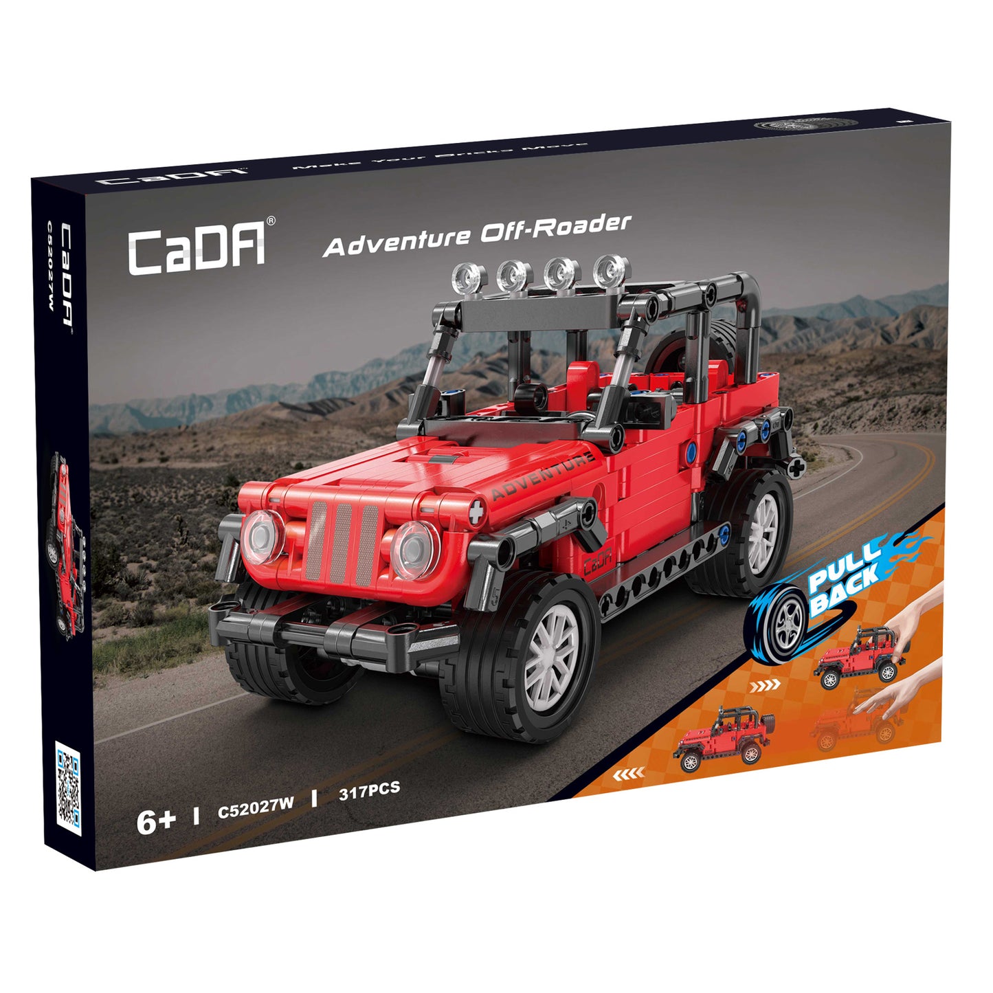 C52027W Adventure Off-Roader - 317 pcs