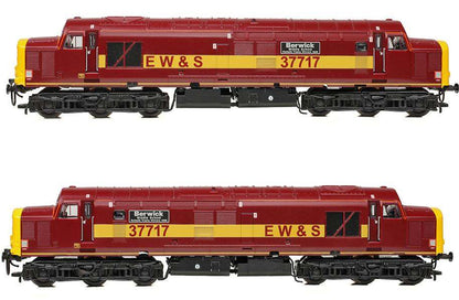 372-113SF Class 37/7 37717 'Berwick Middle School' EWS Diesel Locomotive - DCC SOUND