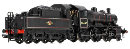 32-829B LMS Ivatt 2MT 46447 BR Lined Black (Late Crest) Steam Locomotive