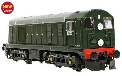 371-030B Class 20/0 Disc Headcode & Tablet Catcher Recess D8102 BR Green (Roundel) Diesel Locomotive