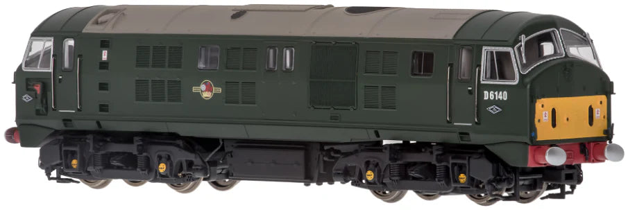 4D-025-005 Class 21 D6140 BR Green (SYP With Tablet Catcher) Diesel Locomotive