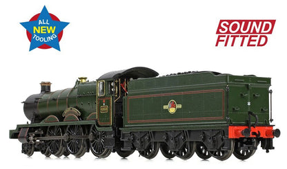 GWR 49XX 'Hall' 4936 'Kinlet Hall' BR Lined Green (Late Crest) Steam Locomotive - DCC Sound