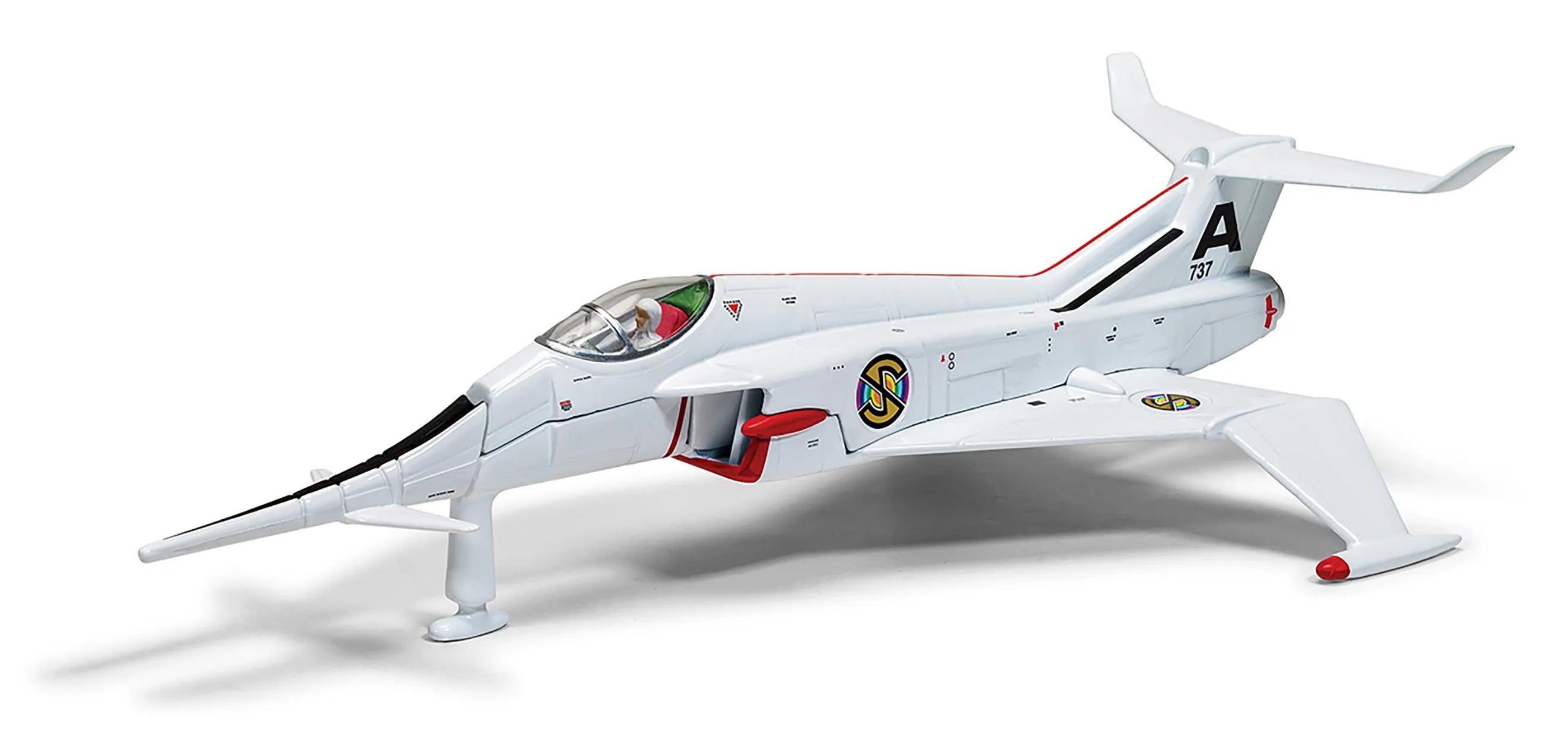 Corgi CC96309 Captain Scarlet (Classic) - Angel Interceptor – Rails