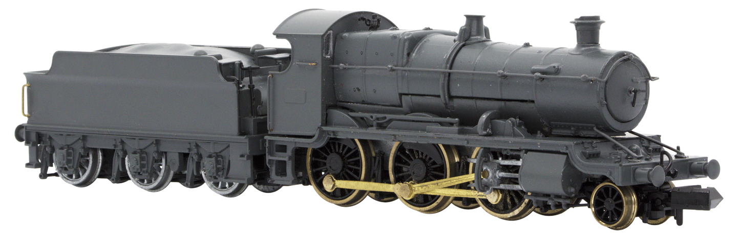 GWR Churchward Built 63xx 2-6-0 Mogul 6324 BR Black, Early Crest