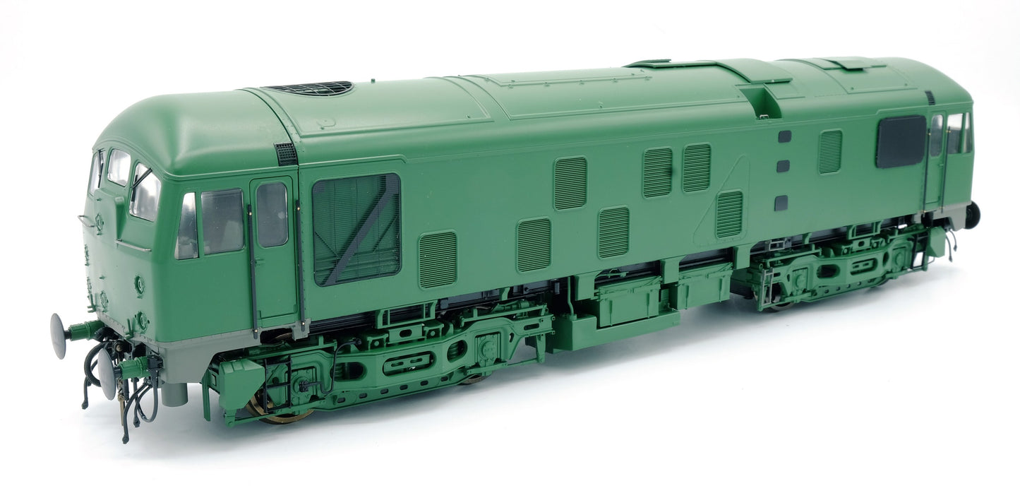 Class 24/0 BR Green Unnumbered Diesel Locomotive