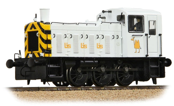 Class 03 Ex-D2054 British Industrial Sand White Diesel Locomotive
