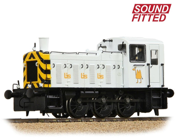 Class 03 Ex-D2054 British Industrial Sand White Diesel Locomotive - DCC Sound