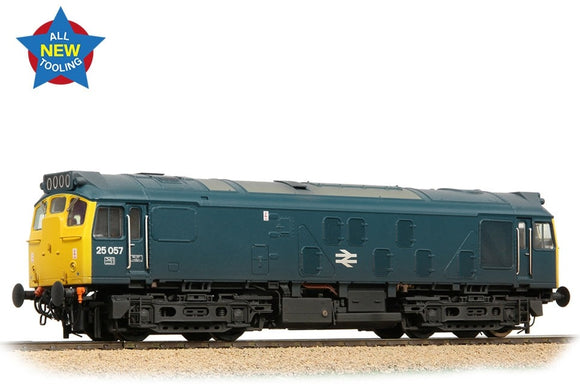 Class 25/1 25057 BR Blue Diesel Locomotive - Weathered