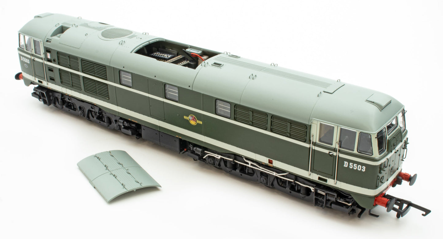 ACC3380-DCC Class 30 D5503 BR Green (as Delivered) Diesel Locomotive - DCC Sound
