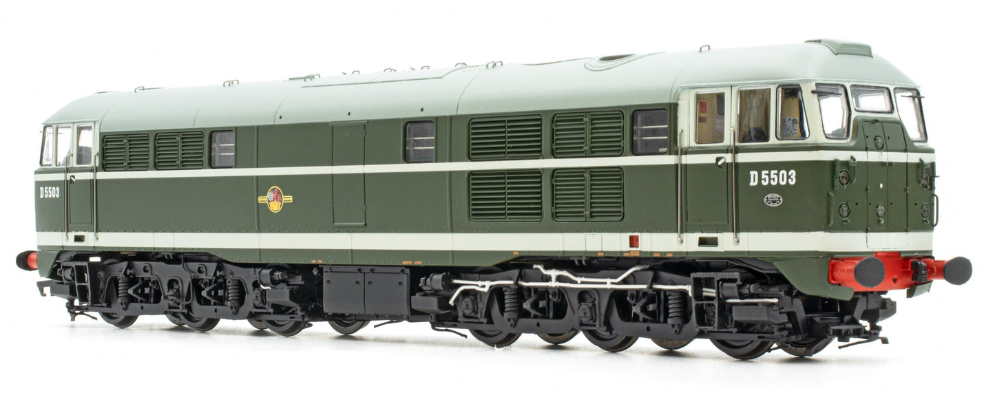 ACC3380-DCC Class 30 D5503 BR Green (as Delivered) Diesel Locomotive - DCC Sound