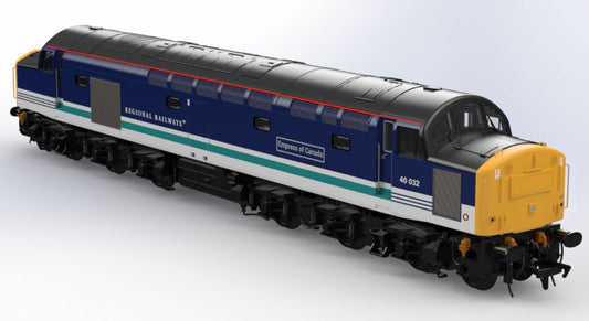 Class 40 40032 Regional Railways Diesel Locomotive