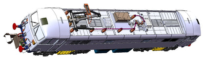 Class 87 Iron Duke 87017 Intercity Swallow Electric Locomotive - DCC Fitted