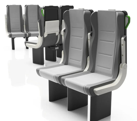 OO Gauge Coach Seating (Pack of 10) - Unpainted