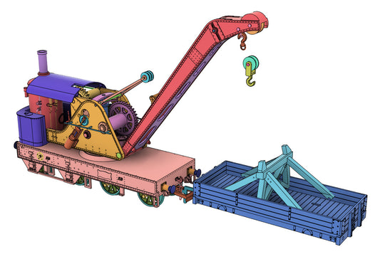 Standard Cowans Sheldon 15T Crane BR Stewarts Lane DS316