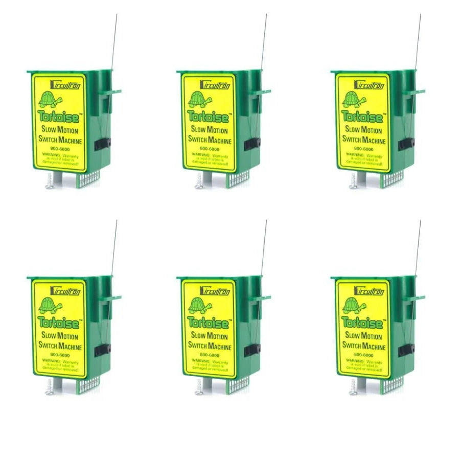 800-6006 TORTOISE Slow Motion Point Motor (6 Pack)