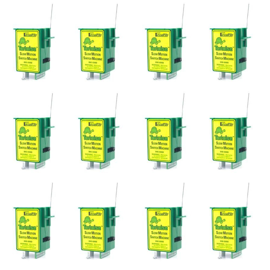 800-6012 TORTOISE Slow Motion Point Motor (12 Pack)