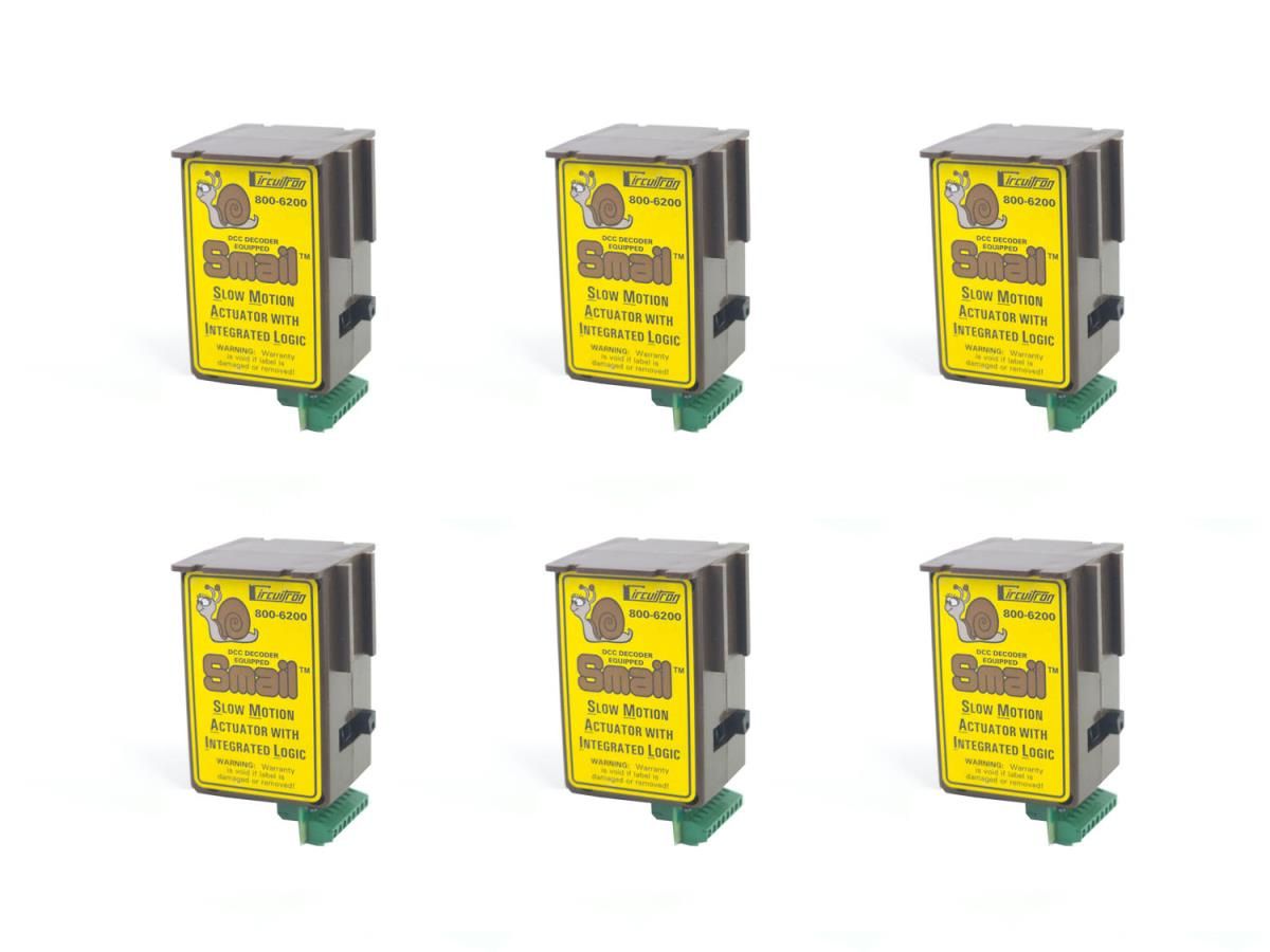 800-6206TB SMAIL Slow Motion Actuator w/DCC Logic & Terminal Block (6 Pack)