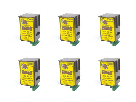 800-6206TB SMAIL Slow Motion Actuator w/DCC Logic & Terminal Block (6 Pack)