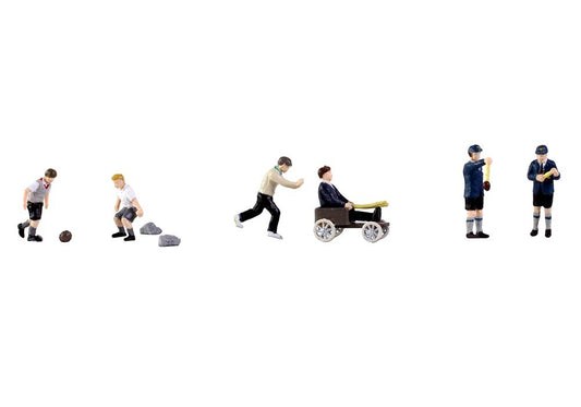 Post-War Era Schoolboys Playing