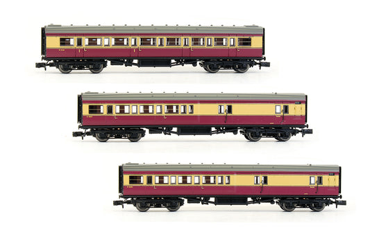 Pre-Owned Maunsell Coach Set 398 Crimson & Cream