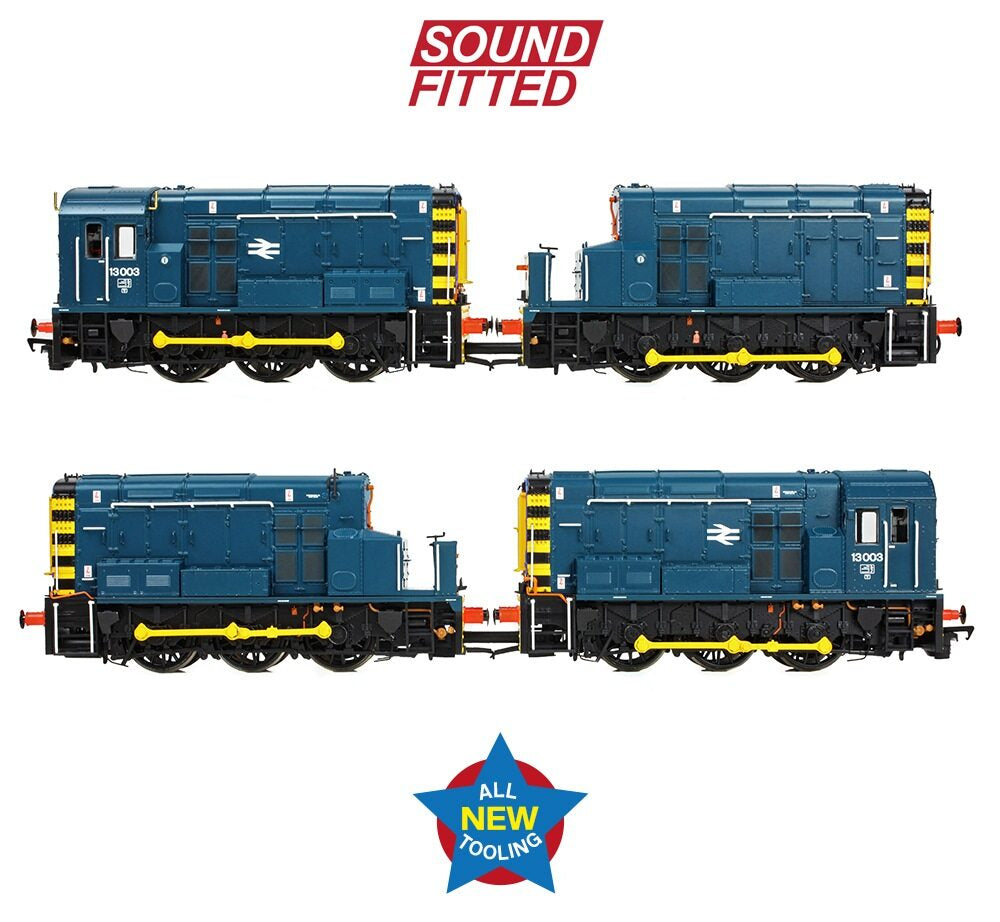 Class 13 13003 BR Blue Diesel Locomotive - DCC Sound