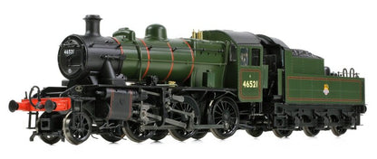 32-831 LMS Ivatt 2MT 46521 BR Lined Green (Early Emblem) Steam Locomotive