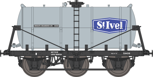 2F-031-029 6 Wheel Milk Tanker St Ivel/Unigate Creameries S4430