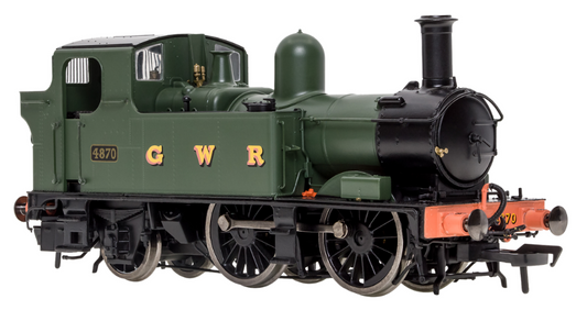 4S-006-004 48XX Class 0-4-2 4870 Green GWR Steam Locomotive
